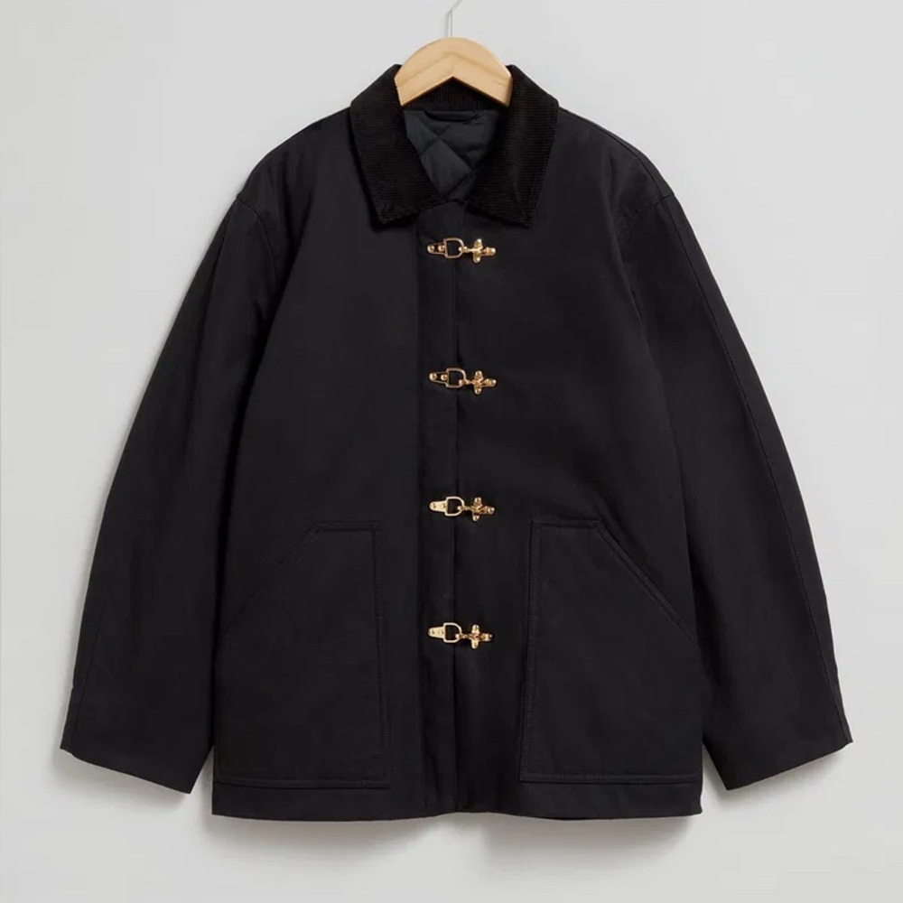 & Other Stories Loose Fit Duffle Jacket